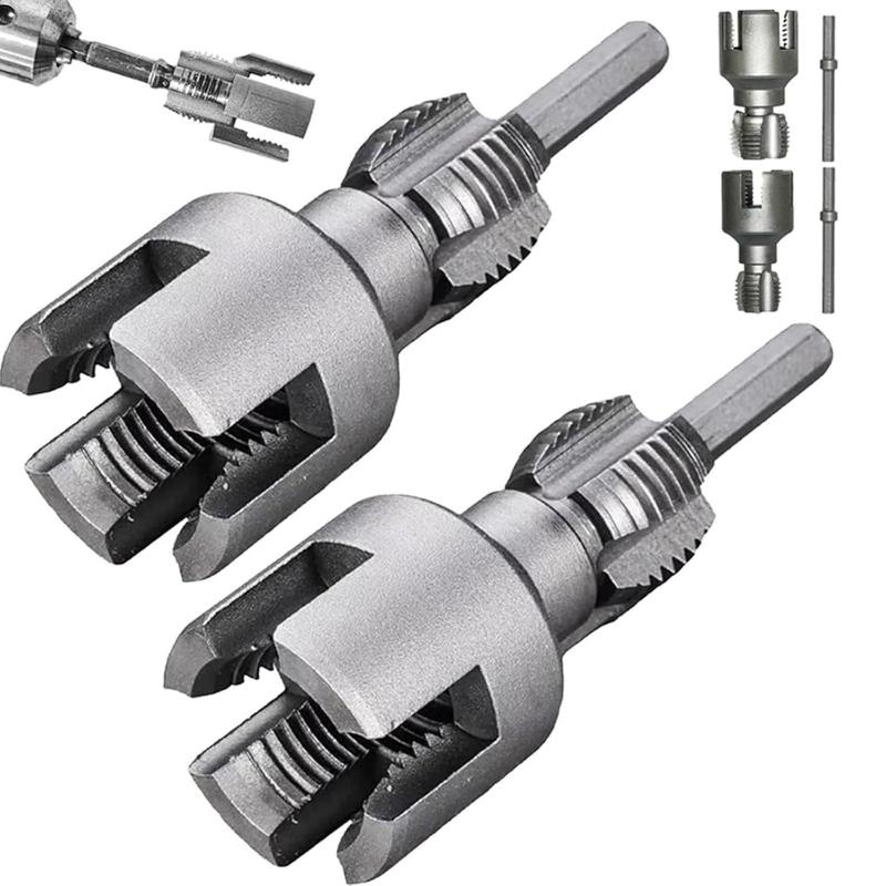 Power Tools Safety - 1Set Pipe Thread Cutting Tool Integrated