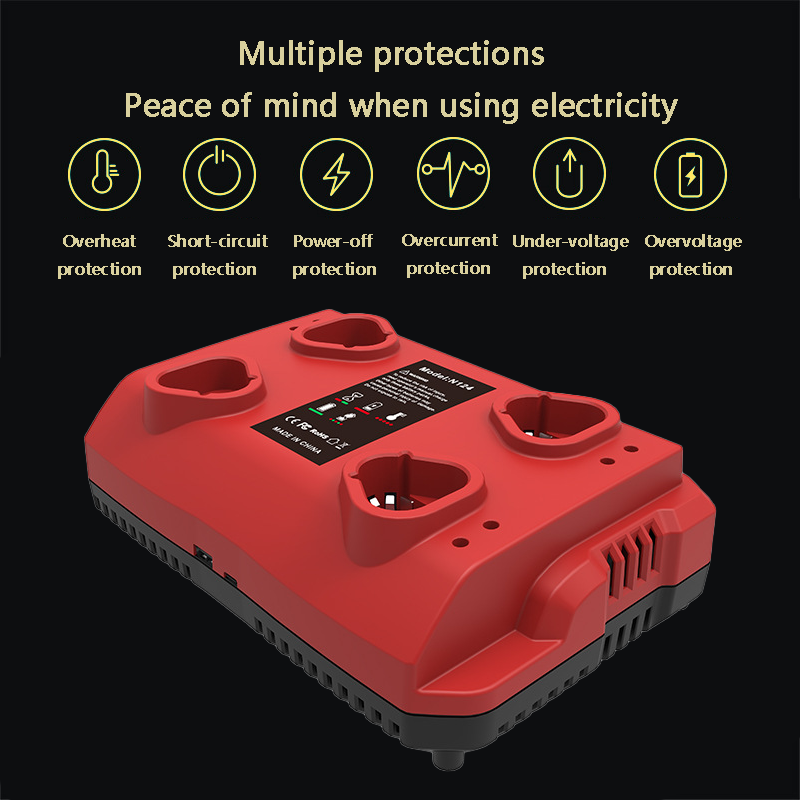 Power Tools Station - Victpower Universal Fast Charger For Milwaukee