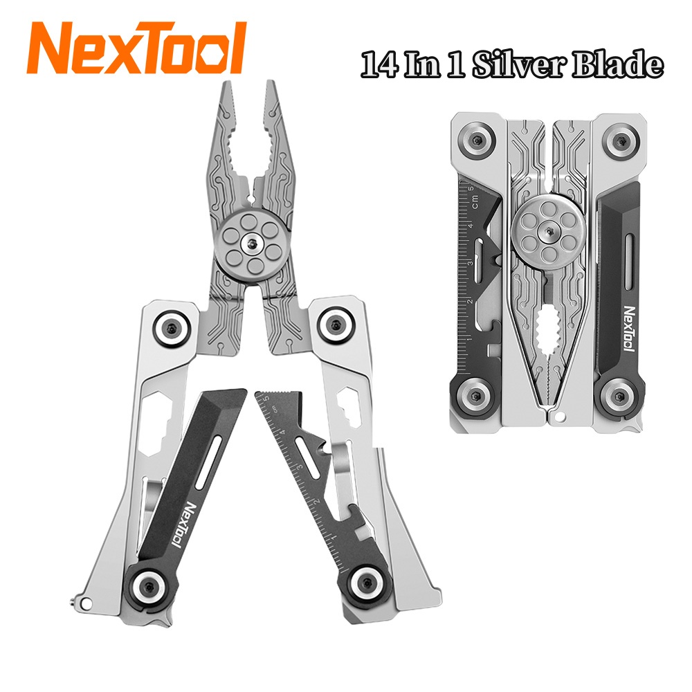 Xiaomi Power Tools - Nextool 14 In 1 Silver Blade