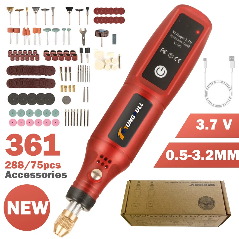Power Tools Safety - USB Rechargeable Cordless Engraving Pen Wireless
