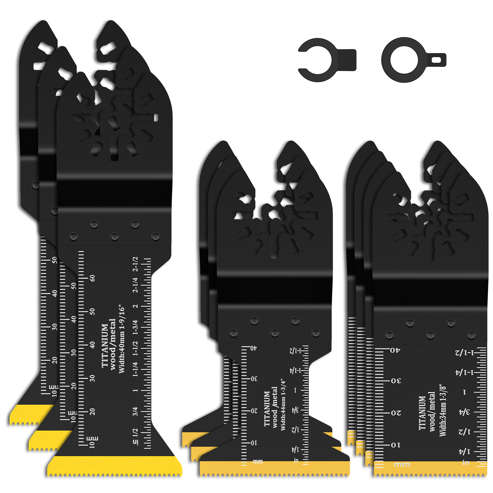 Circular Saw Cordless - Titanium Oscillating Saw Multi Tool Blades