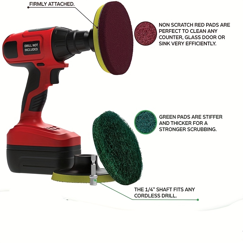 Car Electric Drill Brush Kit E - Power Tools Safety ulasan dan harga