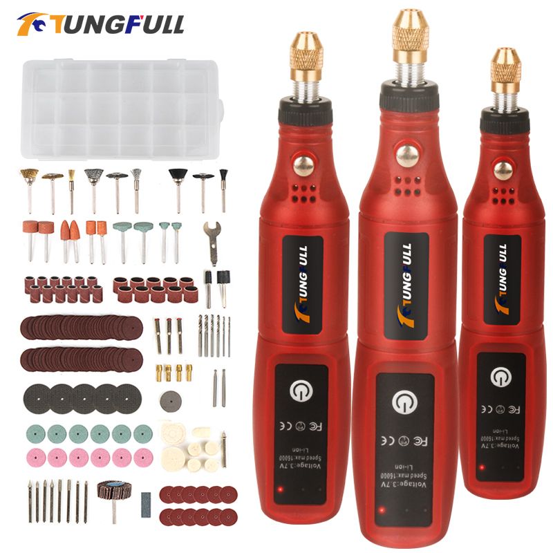 USB Cordless Drill Rotary Tool - Power Tools Ingco ulasan dan harga