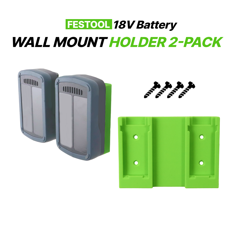 2-Pack Dual Slot Battery Wall  - Power Tools Festool ulasan dan harga