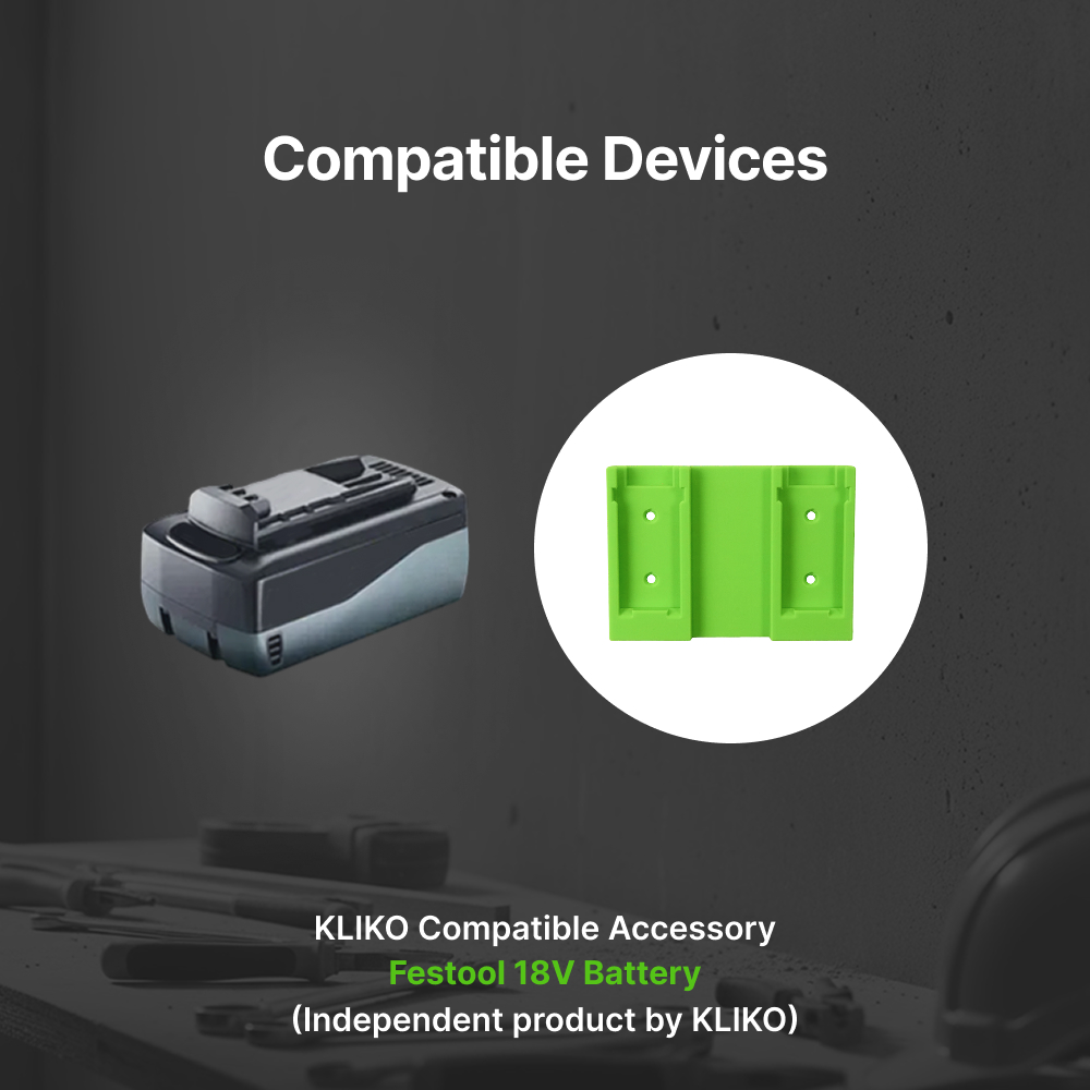 2-Pack Dual Slot Battery Wall  - Power Tools Festool ulasan dan harga