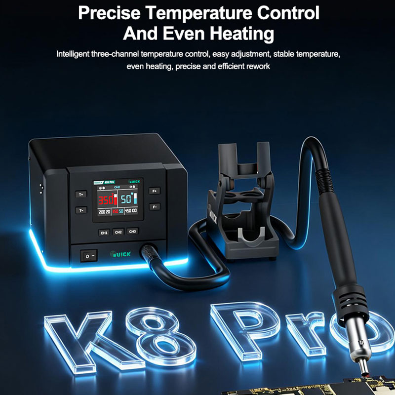 QUICK K8 Pro Intelligent Hot A - Power Tools Station ulasan dan harga
