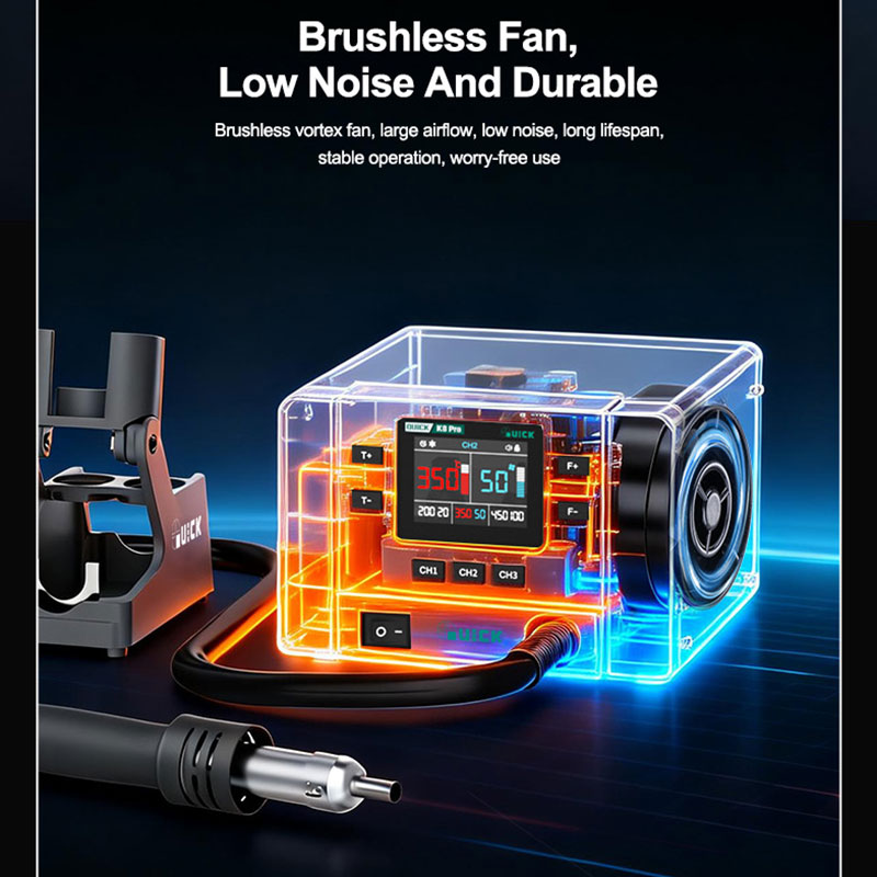 QUICK K8 Pro Intelligent Hot A - Power Tools Station ulasan dan harga