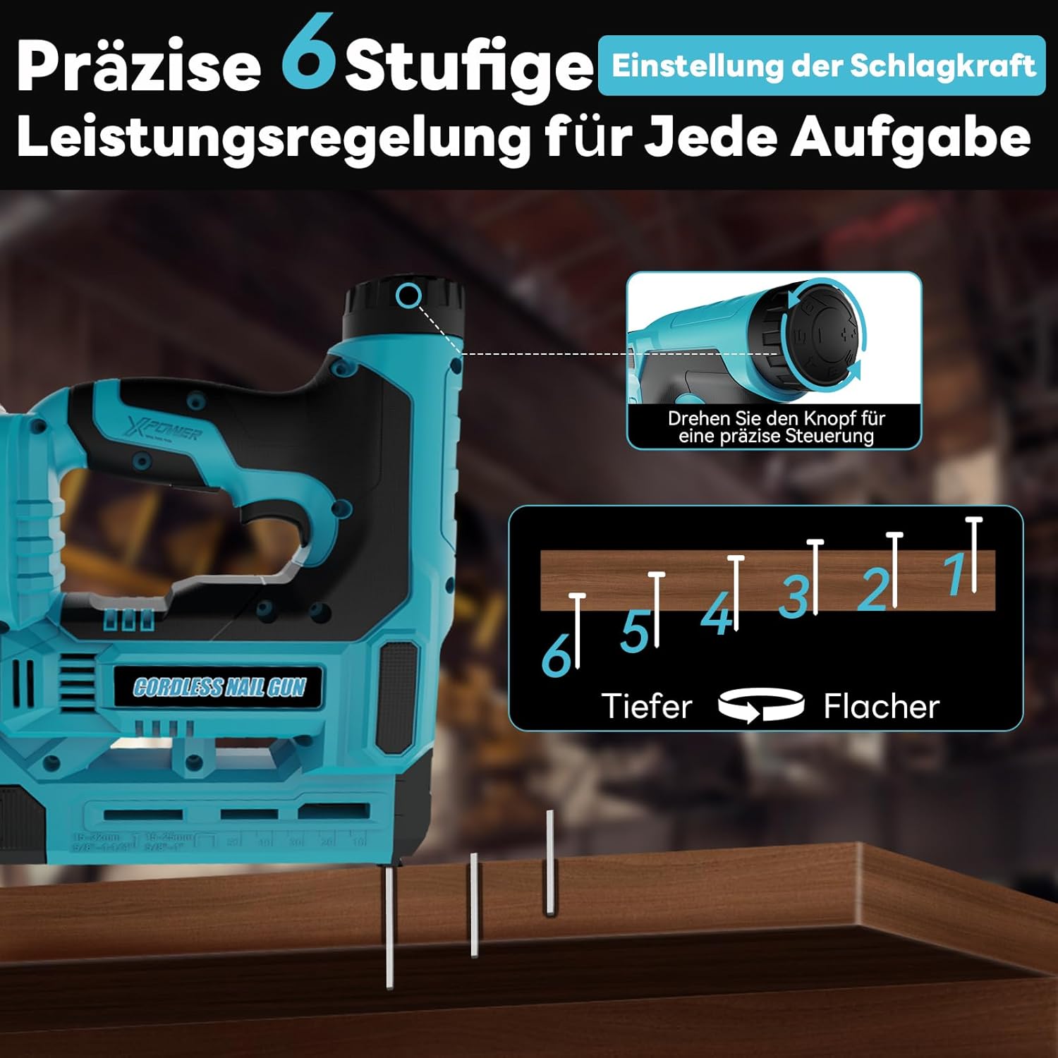 2 In1 Cordless Electric Nail G - Staple Gun Electric ulasan dan harga