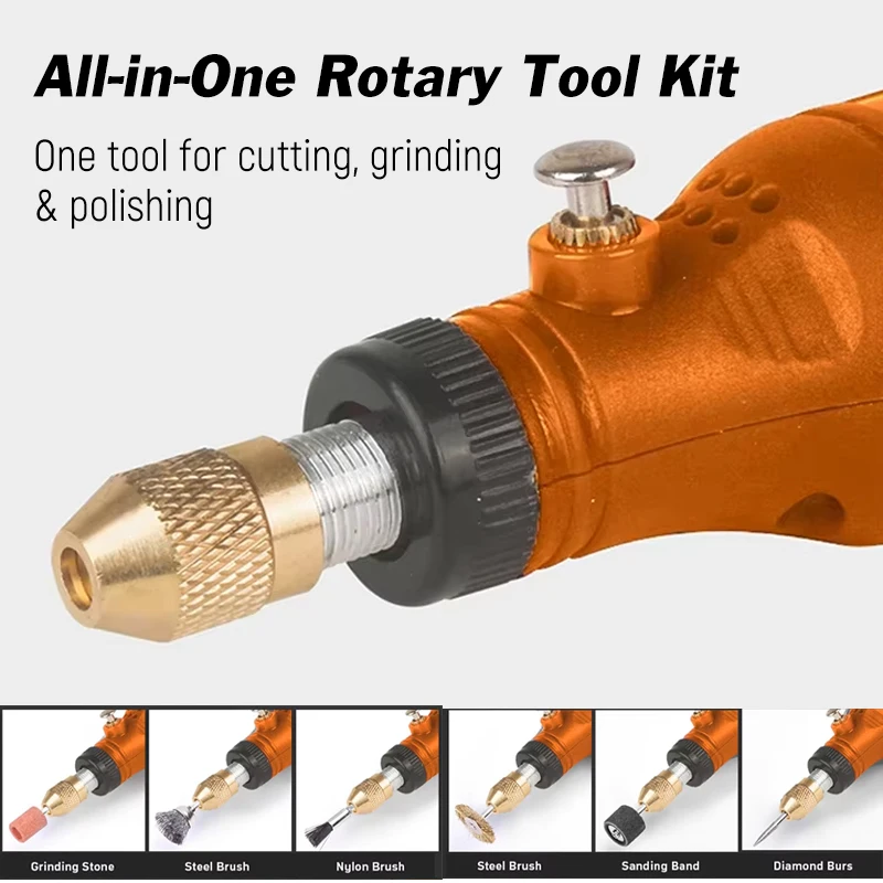 TUNGFULL Mini Electric Grinder - Power Tools Safety ulasan dan harga