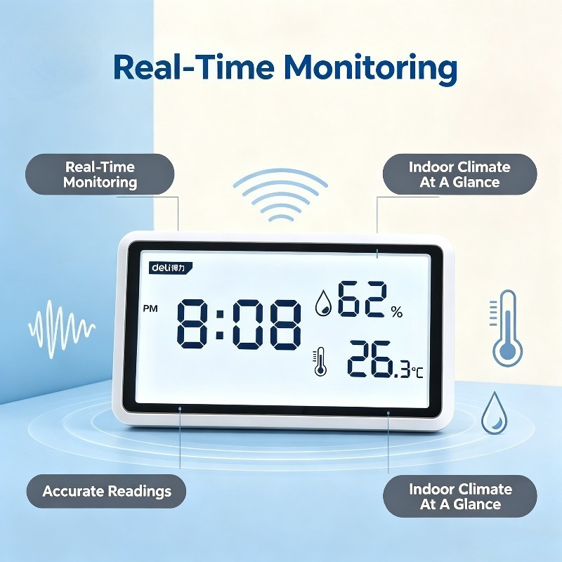 Deli Electronic Thermometer Hy - Power Tools Station ulasan dan harga