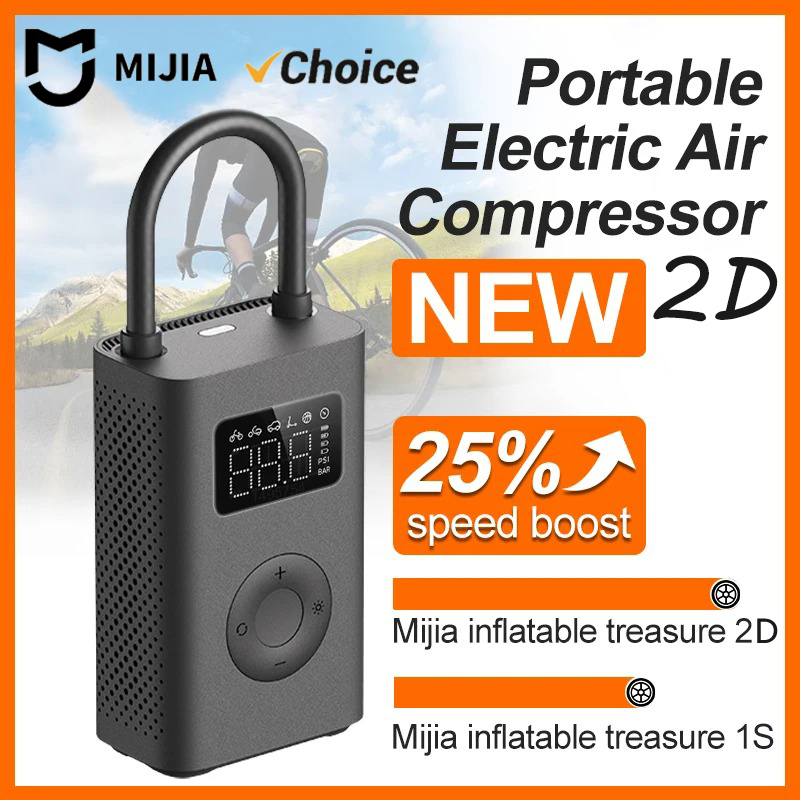 Original MIJIA Air Pump 2D 25% - Xiaomi Power Tools ulasan dan harga