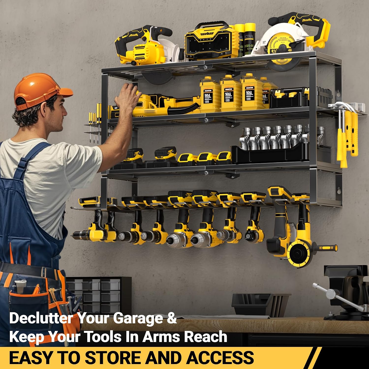 Large Power Tool Organizer Wal - Power Tools Station ulasan dan harga