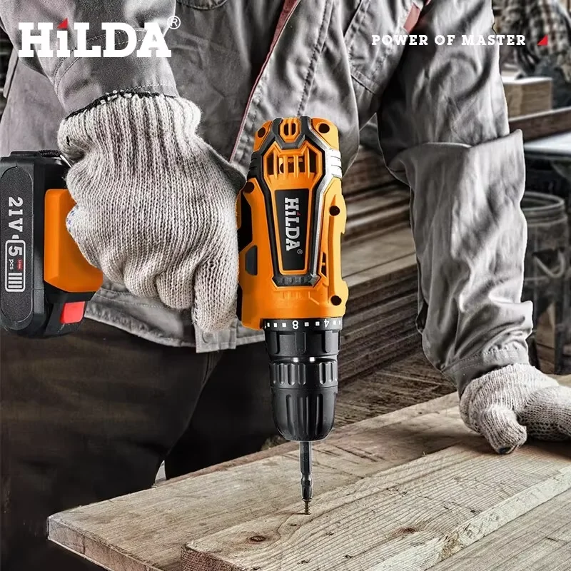 HILDA 12V/16.8V Cordless Drill - Power Tools You Must Have ulasan dan harga