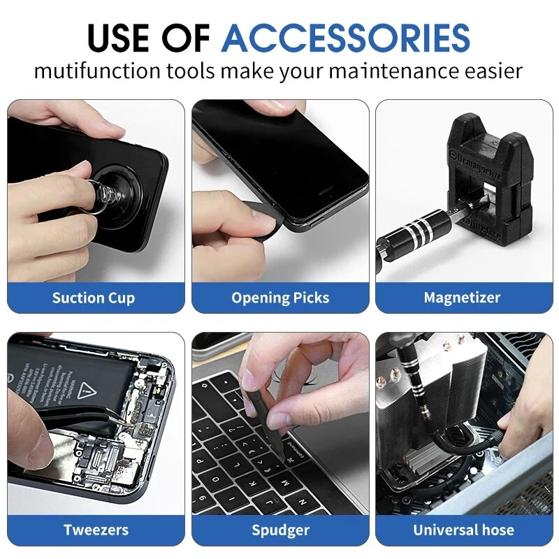115/117 in 1 Precision Screwdr - Xiaomi Power Tools ulasan dan harga