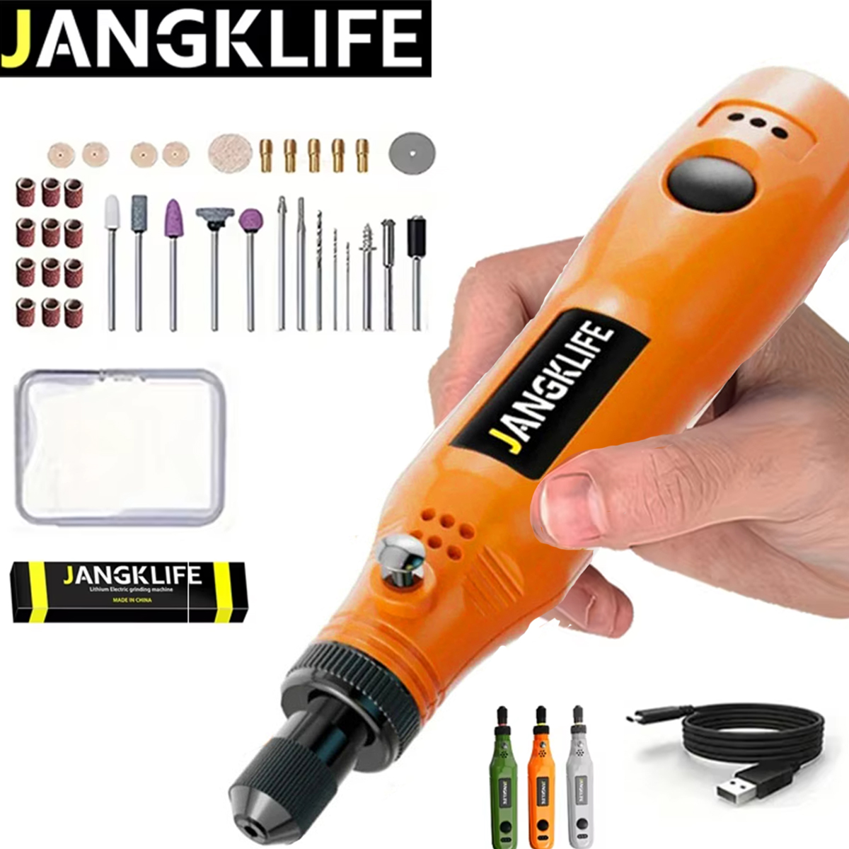 JANGKLIFE USB Cordless Rotary  - Power Tools Ingco ulasan dan harga