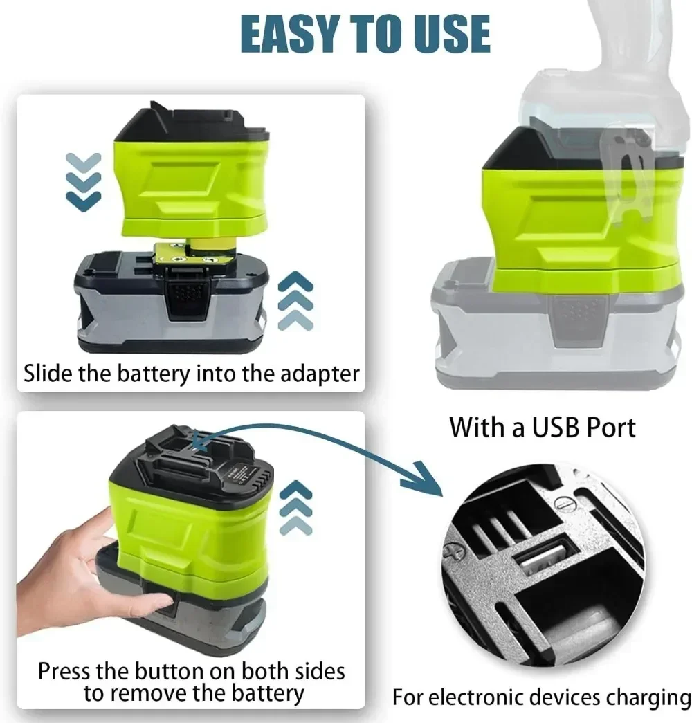 Battery Adapter Converter for  - Power Tools Ryobi ulasan dan harga