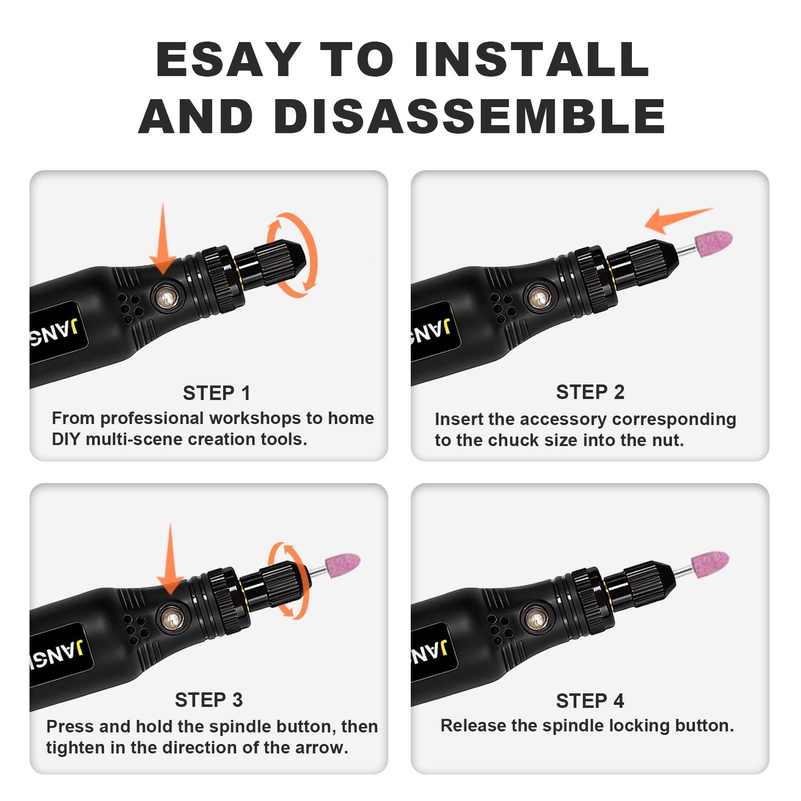 JANGKLIFE USB Cordless Rotary  - Power Tools Ingco ulasan dan harga