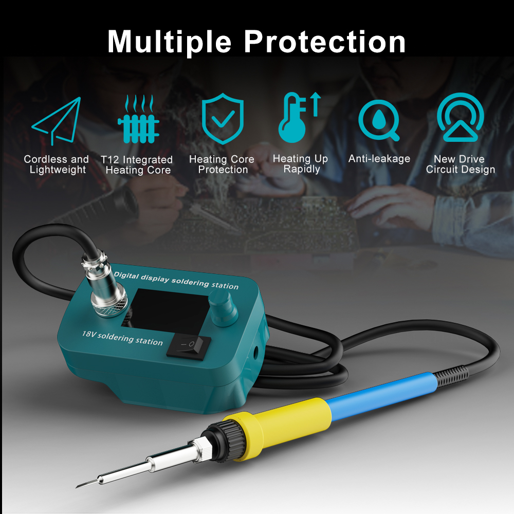 Cordless Electric Soldering Ir - Power Tools Station ulasan dan harga