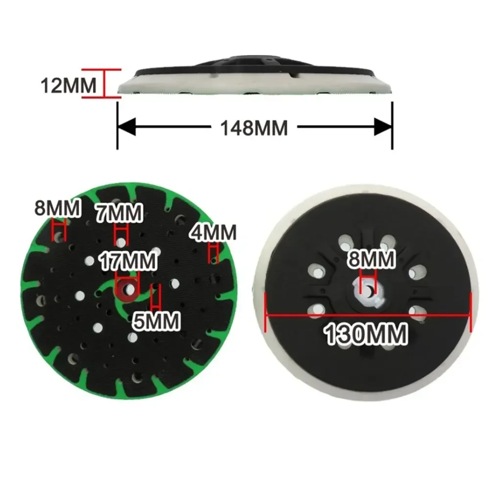 6 inch 150mm 48 Holes Backing  - Power Tools Festool ulasan dan harga
