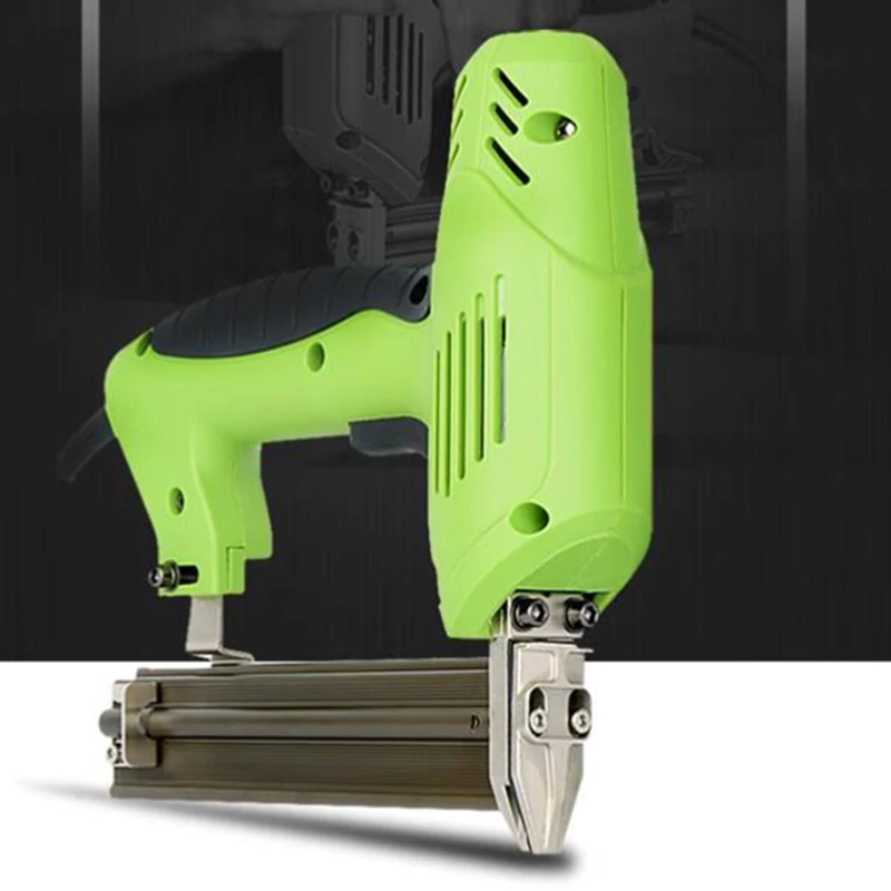 220V Electric Nail Gun Nailing - Staple Gun Electric ulasan dan harga