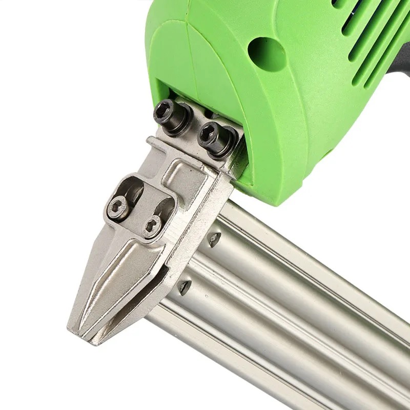 220V Electric Nail Gun Nailing - Staple Gun Electric ulasan dan harga