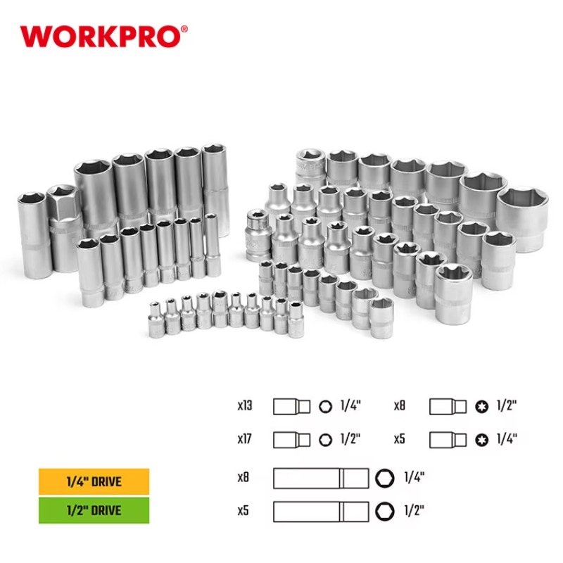 108pcs Professional Mechanics  - Power Tools Repairs ulasan dan harga