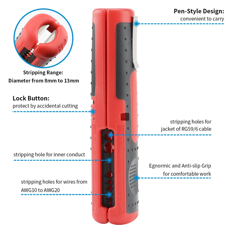Multifunctional Cable Wire Str - Power Tools Germany ulasan dan harga
