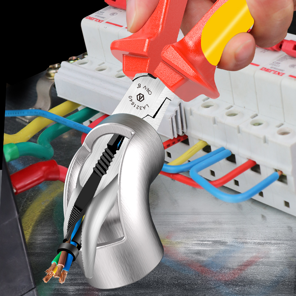Insulated Curved Needle Nose P - Power Tools Germany ulasan dan harga