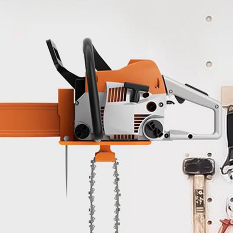 Chainsaw Wall Mount Hanger Hea - Power Tools Display Rack ulasan dan harga