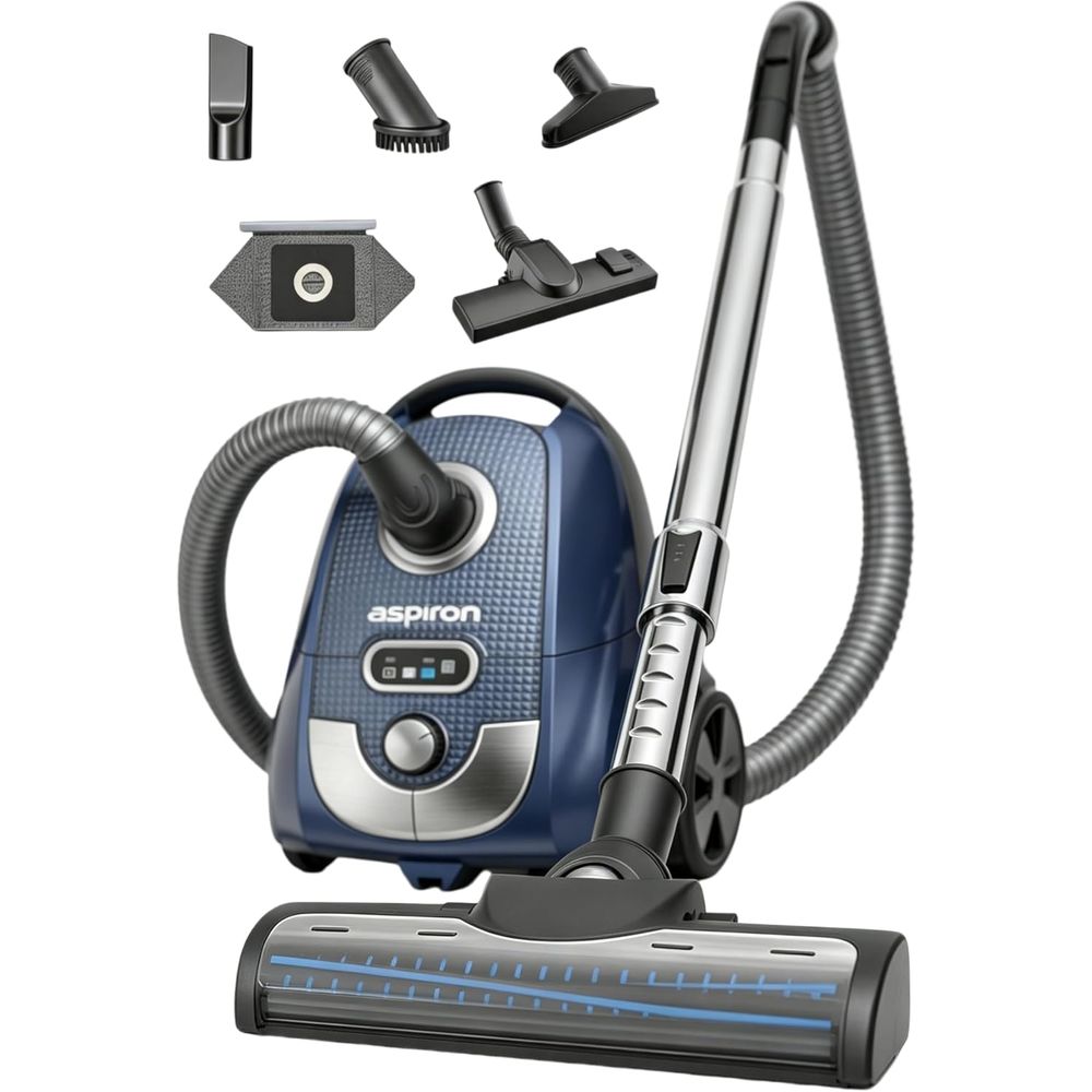 Canister Vacuum, 1600W/40Kpa C - Bag Power Tools ulasan dan harga