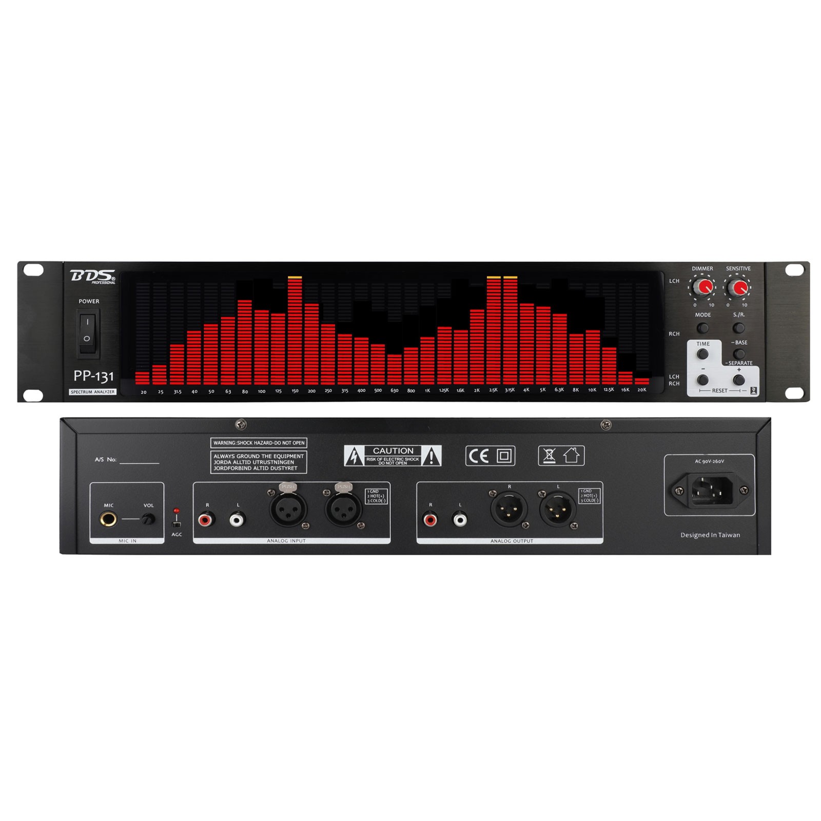 BDS PP-131 Red Audio Spectrum  - Power Tools Display Rack ulasan dan harga