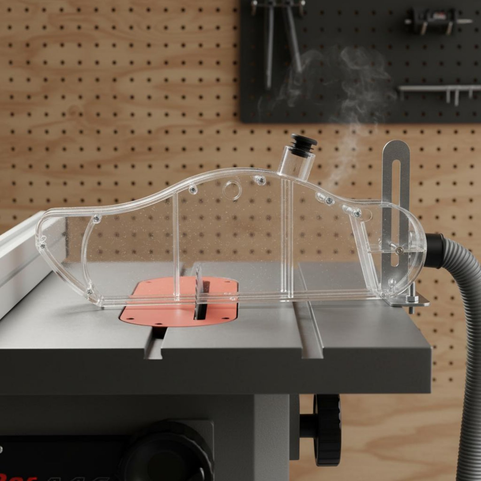 Table Saw Dust Guard Transpare - Power Tools Safety ulasan dan harga