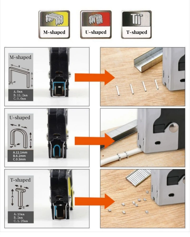 8mm 10mm 12mm Staples For Elec - Staple Gun Electric ulasan dan harga