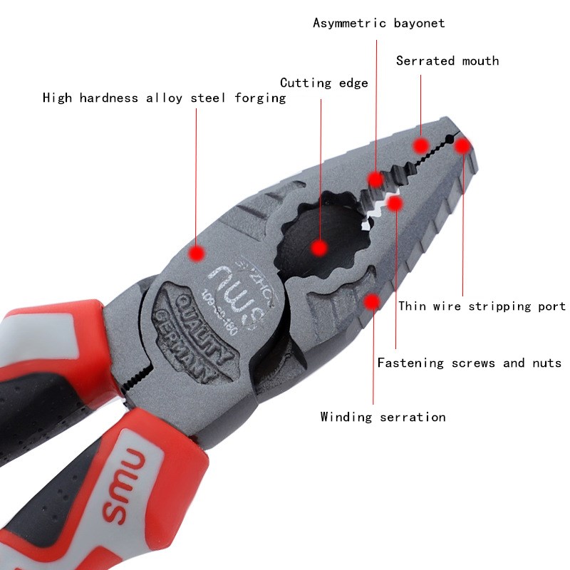 6''/7''/8”Multifunctional Wire - Power Tools Germany ulasan dan harga