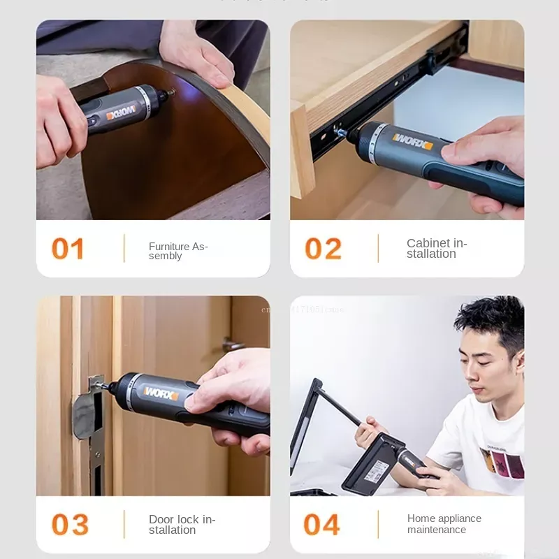 WORX  WX242 4V Electrical Scre - Xiaomi Power Tools ulasan dan harga