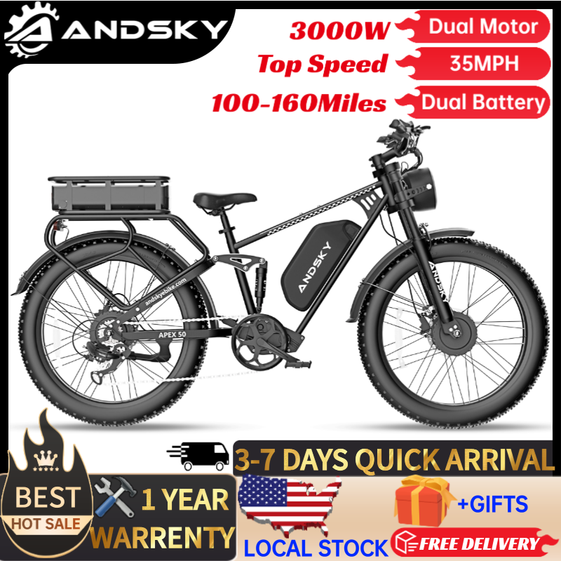 ANDSKY Apex50 AWD Electric Bik - Power Tools Display Rack ulasan dan harga