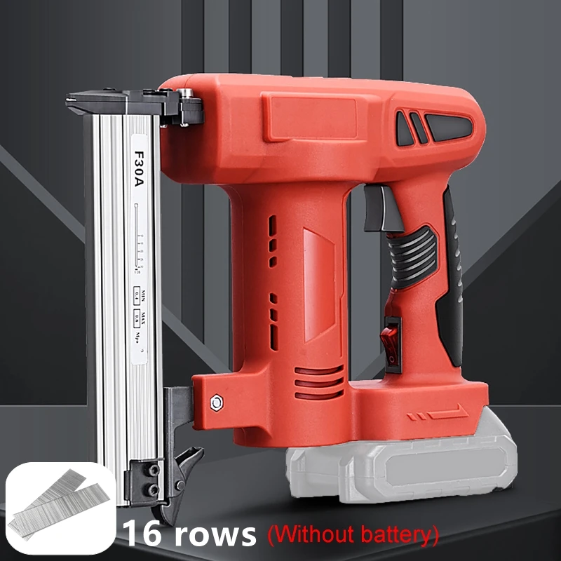 Electric Wireless Nail Gun F30 - Staple Gun Electric ulasan dan harga