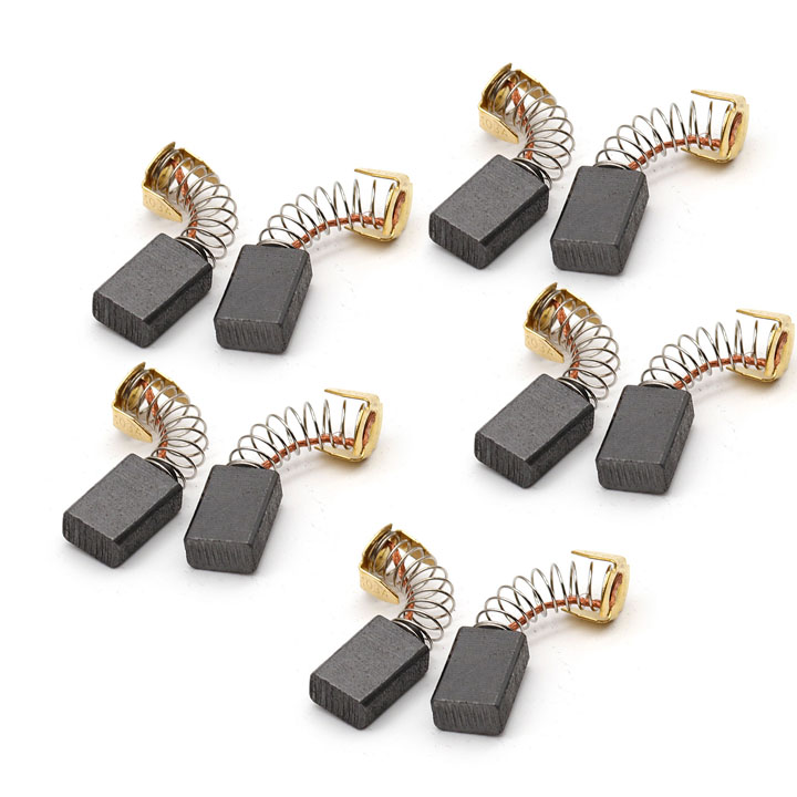 10Pcs Carbon Brush for Rotary  - Circular Saw Cordless ulasan dan harga