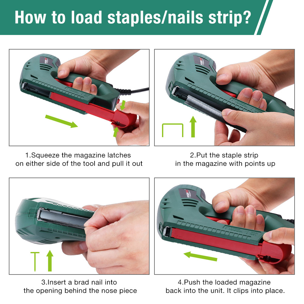 45W Corded Electric Taker With - Staple Gun Electric ulasan dan harga