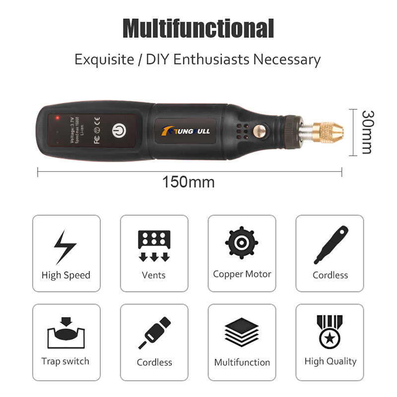 USB Engraving Pen Mini Grinder - Power Tools Ingco ulasan dan harga