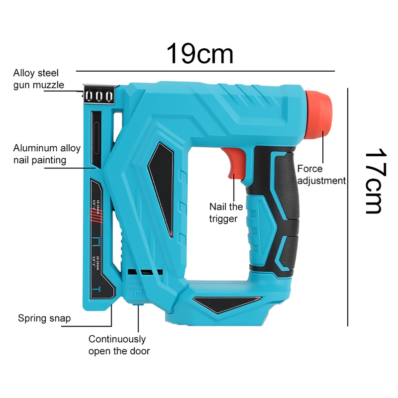 2 in 1 Electric Nailer with 20 - Staple Gun Electric ulasan dan harga